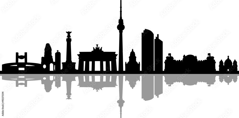 Obraz premium Skyline Berlin