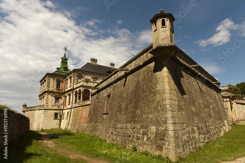 Pidhirtsi Castle, Lviv region, Ukraine. Pidhirtsi Castle the renaissance palace 17th century in western Ukraine. photo