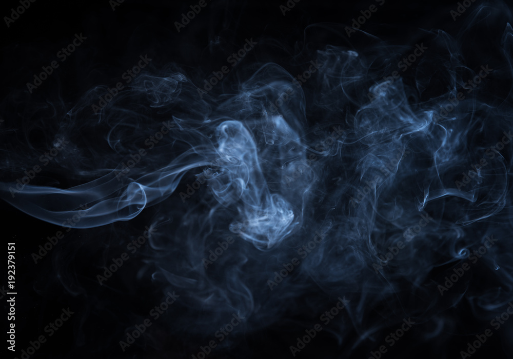 Obraz premium abstract smoke texture on black background