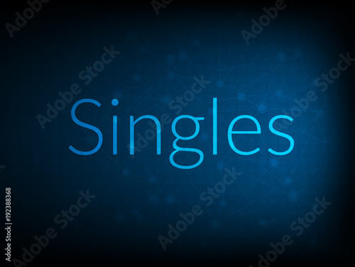 Singles abstract Technology Backgound