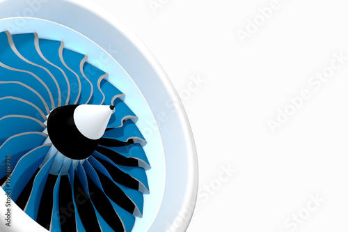 фотографія gas turbine engine