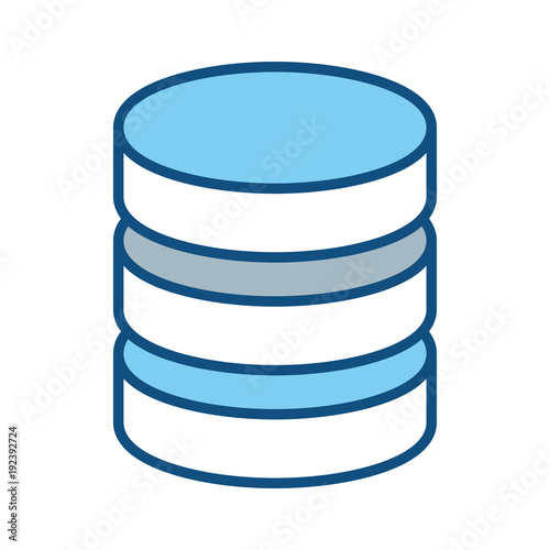 server vector illustration