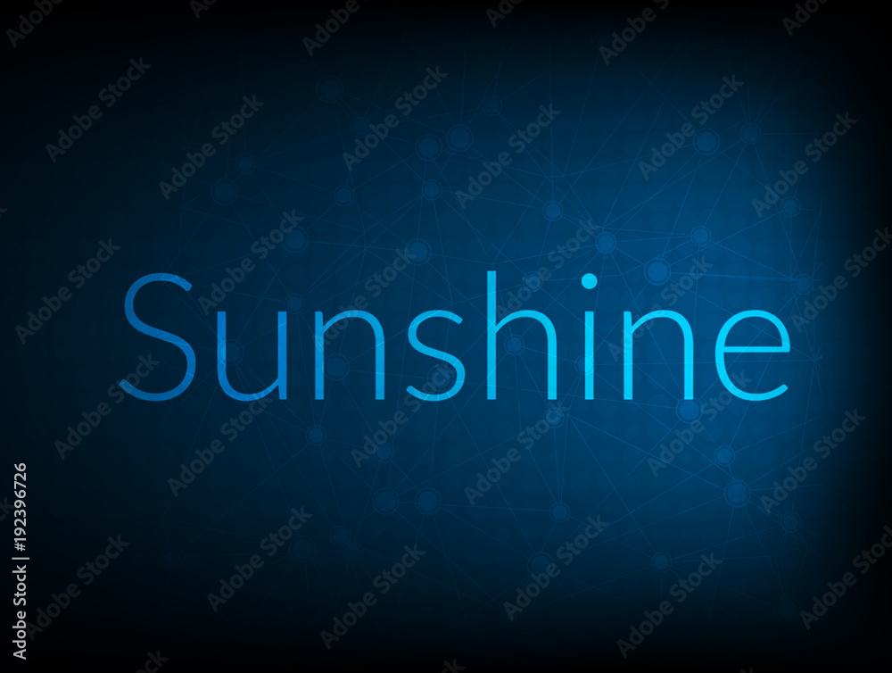 Sunshine abstract Technology Backgound Sunshine abstract Technology Backgound