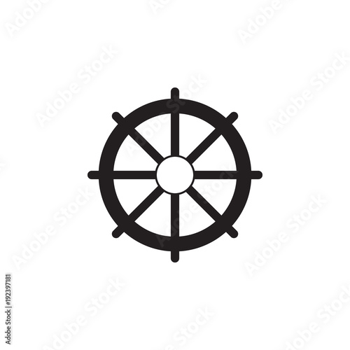 handwheel icon. Elements of beach holidays icon. Premium quality graphic design. Signs and symbols icon for websites, web design, mobile app