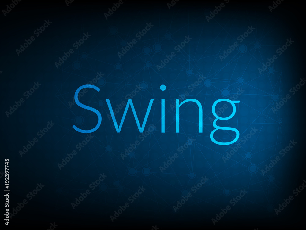 Swing abstract Technology Backgound
