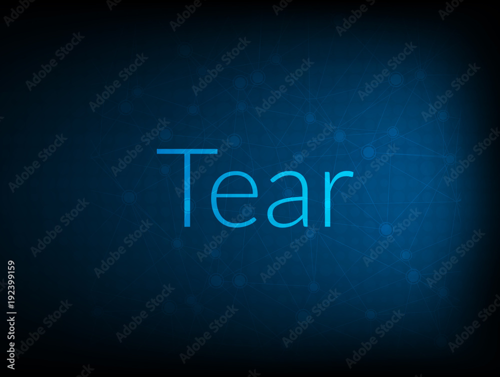 Tear abstract Technology Backgound