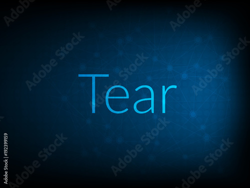Tear abstract Technology Backgound