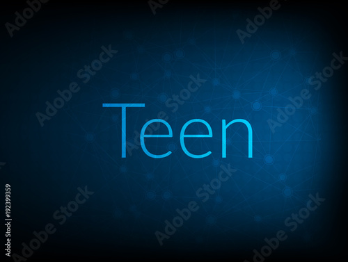 Teen abstract Technology Backgound