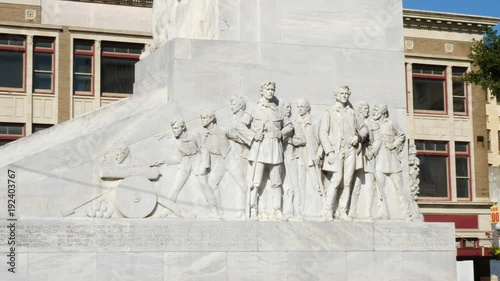 The Alamo Cenotaph The Spirit of Sacrifice Monument Zoom In