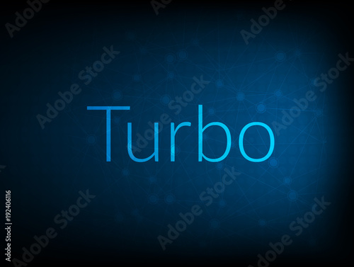 Turbo abstract Technology Backgound