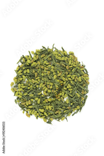 Matcha Genmaicha - Japanese green tea with roasted rice and green tea powder. 