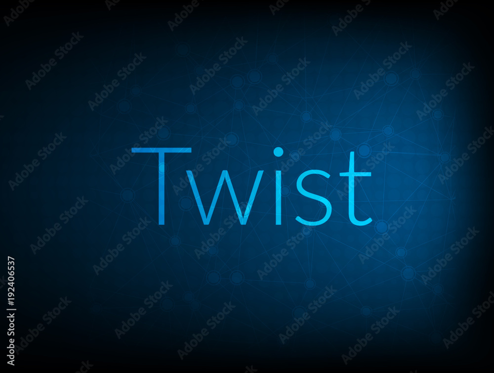 Twist abstract Technology Backgound