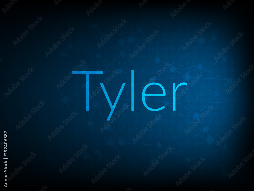 Tyler abstract Technology Backgound
