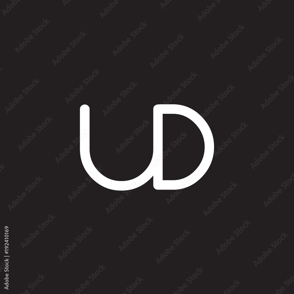 initial letter rounded logo modern white initial letter rounded logo modern white