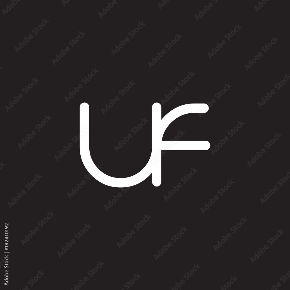 initial letter rounded logo modern white initial letter rounded logo modern white