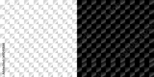 seamless pattern in Royal style on a checkerboard background in light and dark version