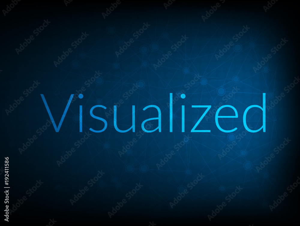 Visualized abstract Technology Backgound Visualized abstract Technology Backgound