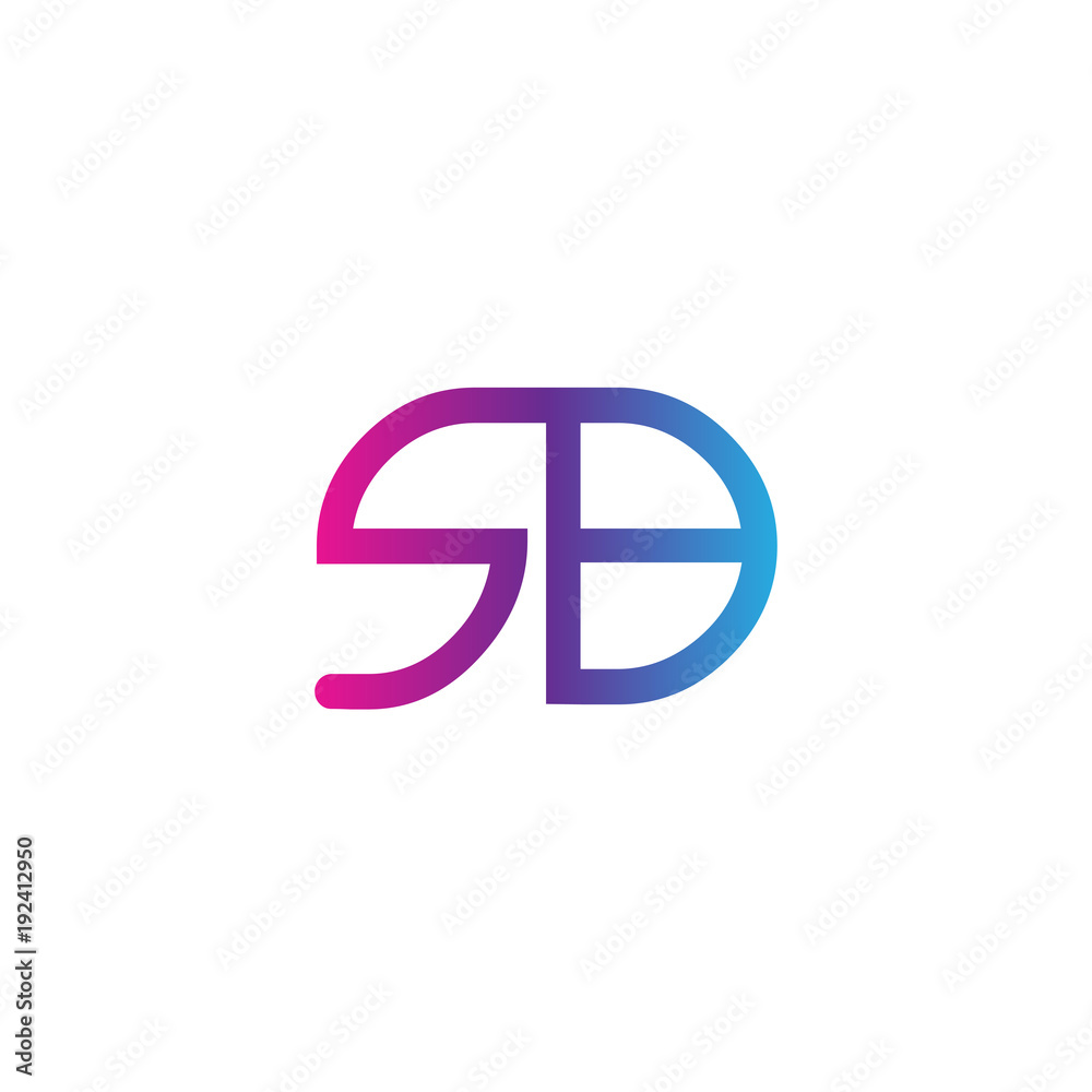 initial letter rounded logo modern, colorful gradient initial letter rounded logo modern, colorful gradient