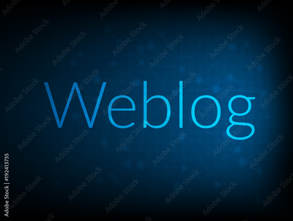 Weblog abstract Technology Backgound