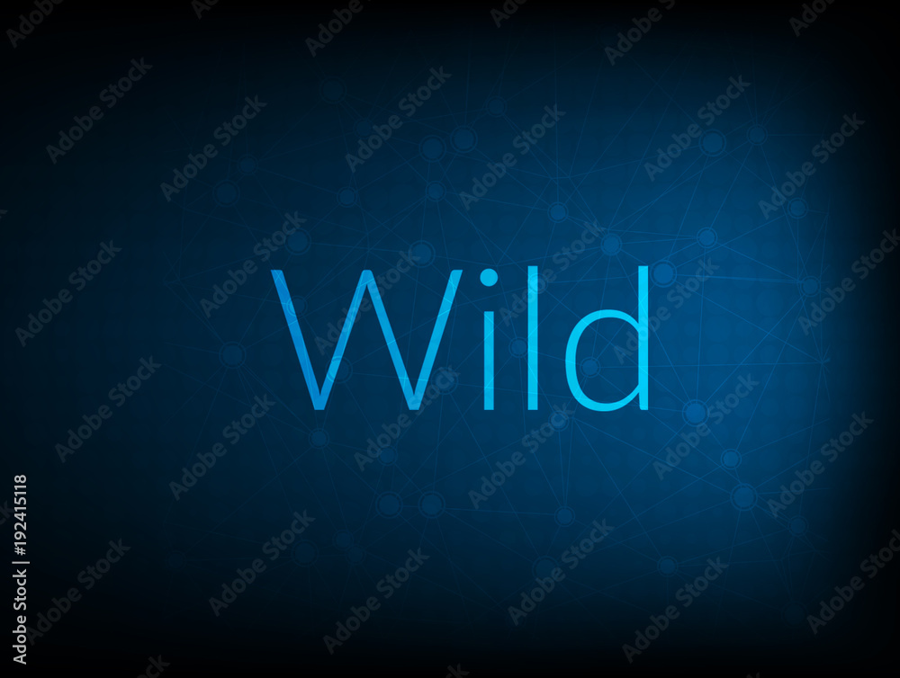 Wild abstract Technology Backgound