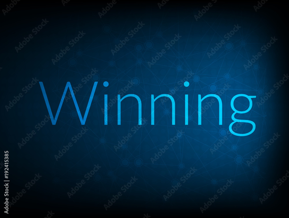 Winning abstract Technology Backgound