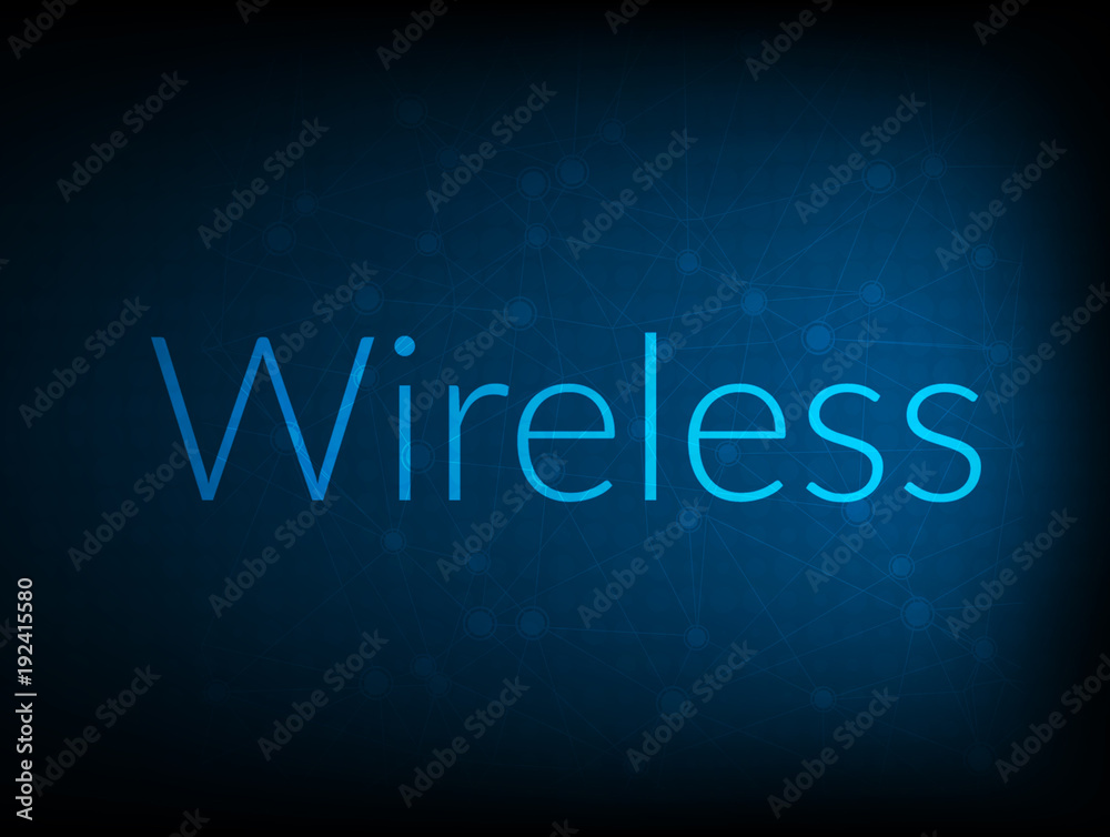Wireless abstract Technology Backgound