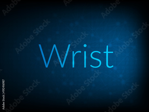 Wrist abstract Technology Backgound