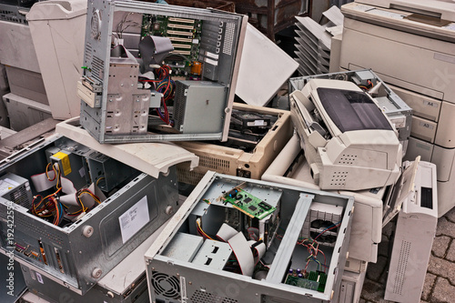 electronic waste photo