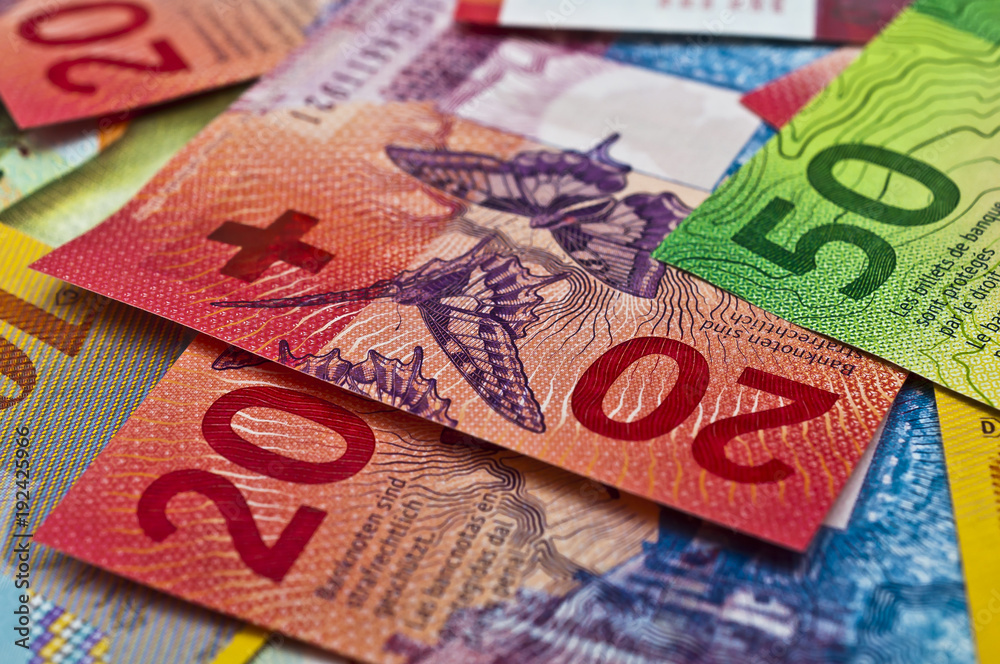 Obraz premium Schweizer Franken 