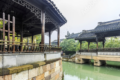 Wuzhen's beautiful rivers and ancient architectural landscapes © 昊 周