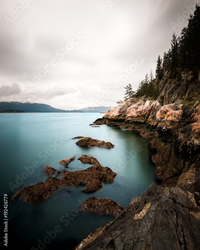 Canvas Print The rugged coast of the Pacific Northwest