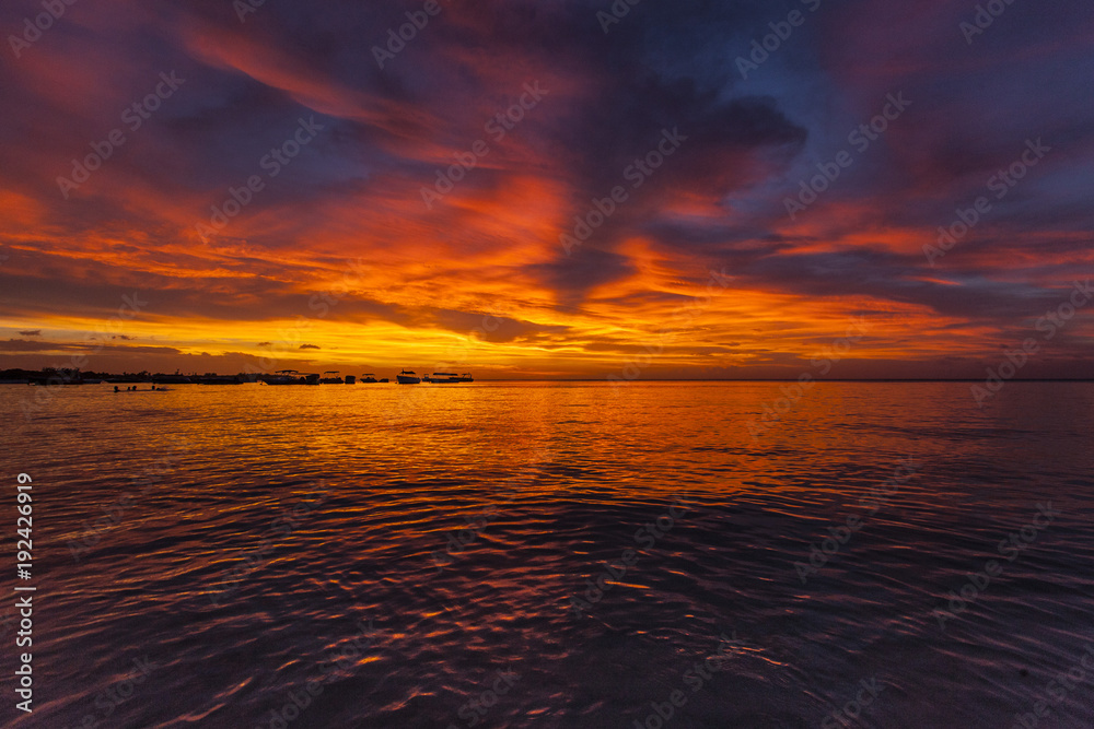 Mauritius sunset