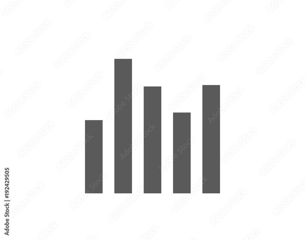 Modern Business Statistics Diagram symbol, icon Modern Business Statistics Diagram symbol, icon