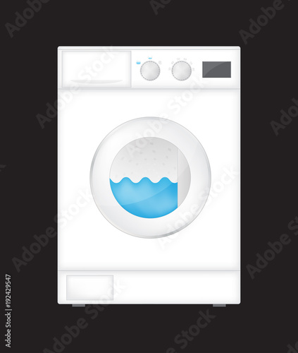 washing machine, vector design, eps10