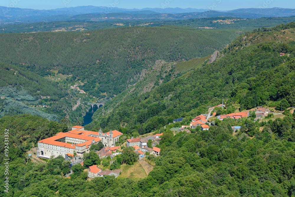 Monastery of San Esteban (Ribas de Sil), Orense, Spain Monastery of San Esteban (Ribas de Sil), Orense, Spain