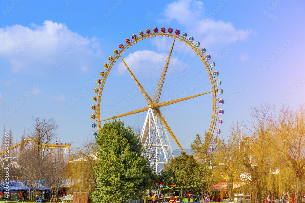 Fototapeta premium Ferris wheel