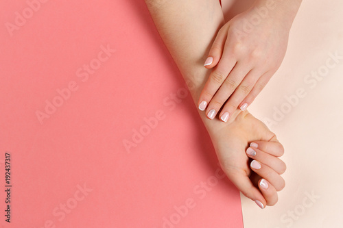 Wallpaper Mural Stylish trendy female manicure. Torontodigital.ca