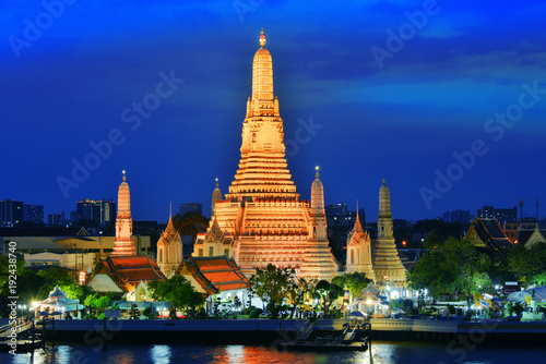 Wat Arun Ratchawararam  a Buddhist temple in Bangkok  Thailand
