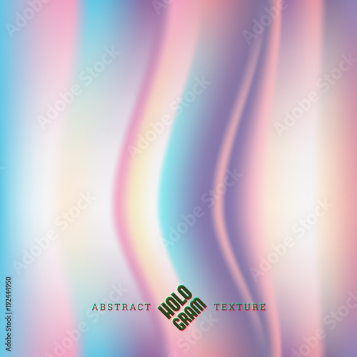 Obraz na płótnie Hologram wavy texture w salonie