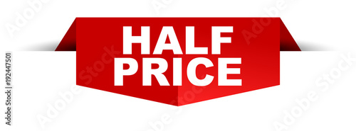 banner half price