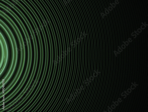 Abstract background. Concentric curves