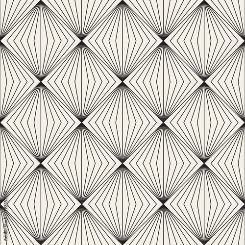Vector seamless lattice pattern. Modern stylish texture with trellis. Repeating geometric grid. Simple graphic design background. © Samolevsky
