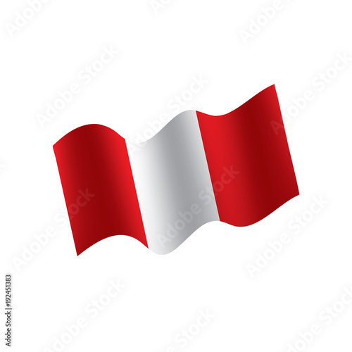 Free Download Peru flag, vector illustration - GFXLoad