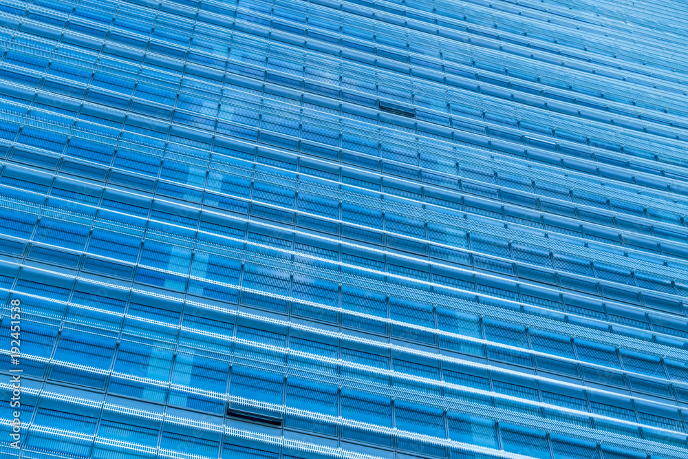 Glass walls of skyscrapers in Lujiazui, Shanghai Glass walls of skyscrapers in Lujiazui, Shanghai