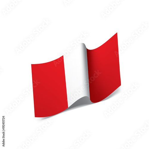 Free Download Peru flag, vector illustration - GFXLoad