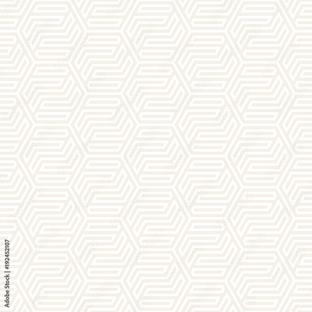 Vector seamless abstract subtle pattern. Modern stylish stripes texture. Repeating geometric tiles