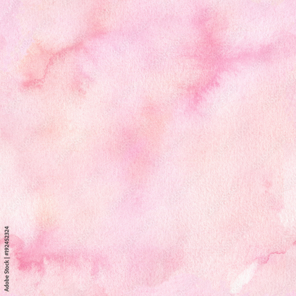 Hand painted soft pink watercolor texture seamless pattern. Usable as a background for cards, invitations andmore. Hand painted soft pink watercolor texture seamless pattern. Usable as a background for cards, invitations andmore.