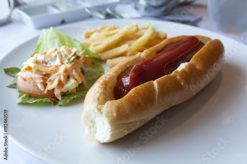 Hot Dog and French Fries