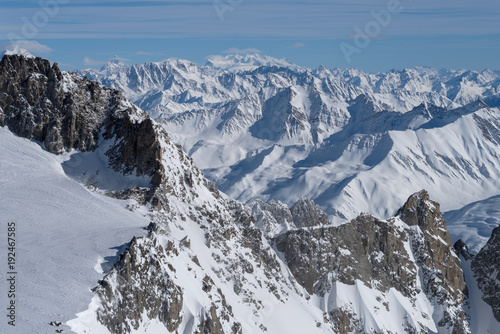 Italy  Courmayeur  Mont Blanc range
