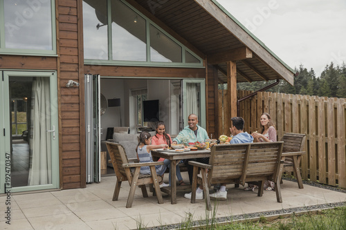 Photography Having Breakfast Alfresco